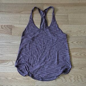 lululemon athletica Heathered Purple Tank Top